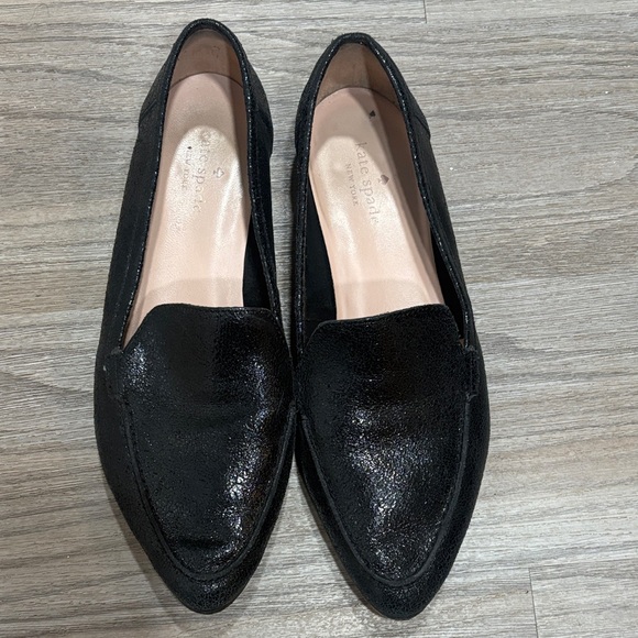 kate spade Shoes - Kate Spade Shiny Black Women's Flats